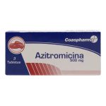 AZITROMICINA 500 MG- CAJA X 3 TAB (COASPHARMA) 103020