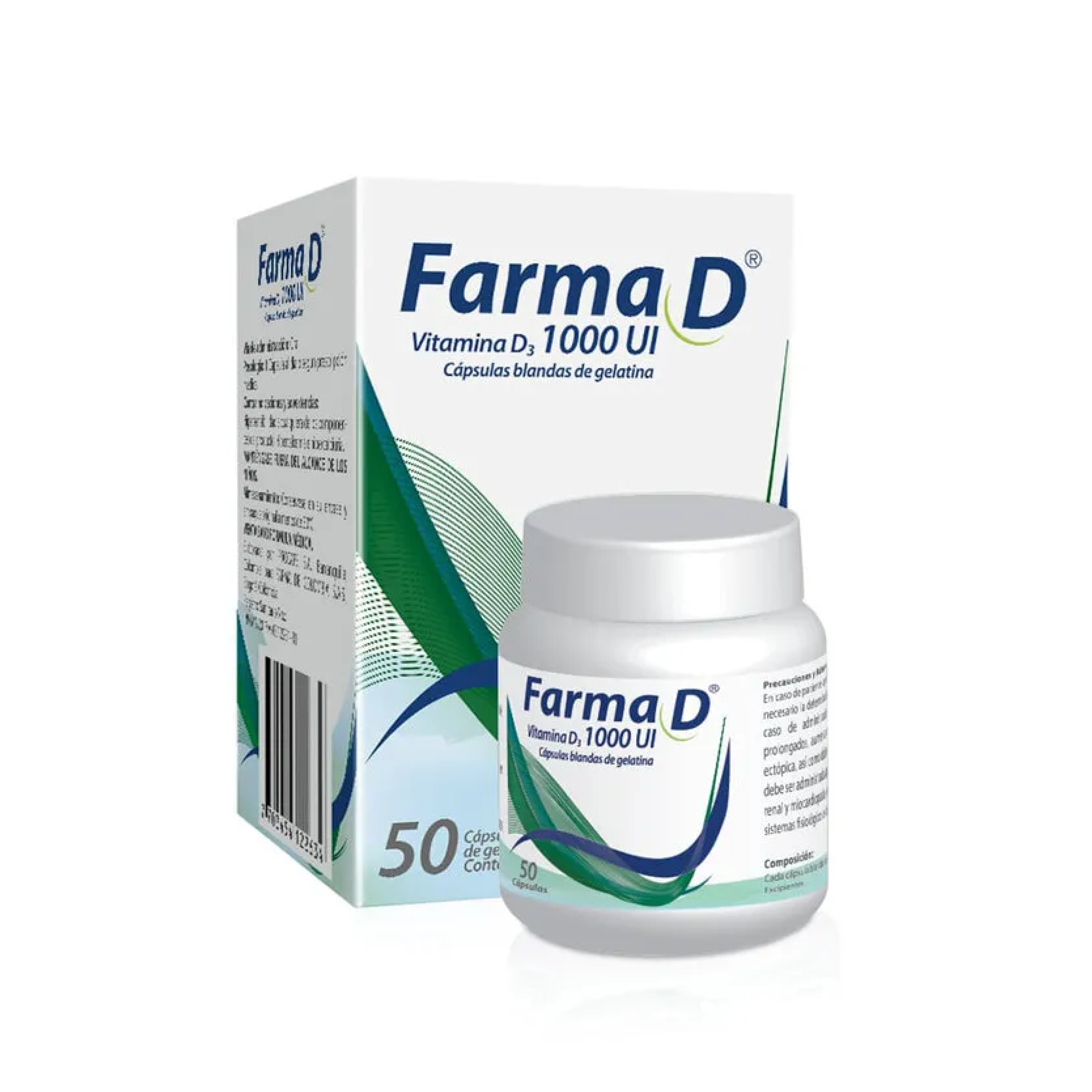 FARMA D3 20000 UI (VITAMINA D3)  X 30  CAP BLANDAS--FARMA