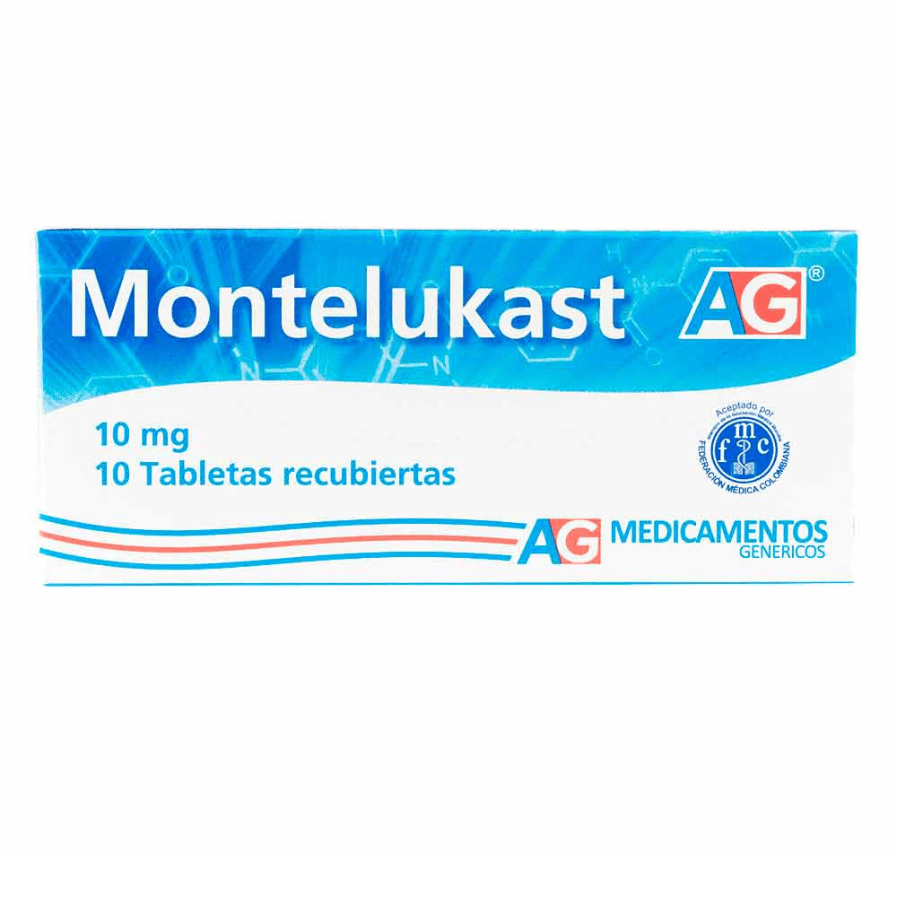 MONTELUKAS 10 MG X 10 TAB (AG)