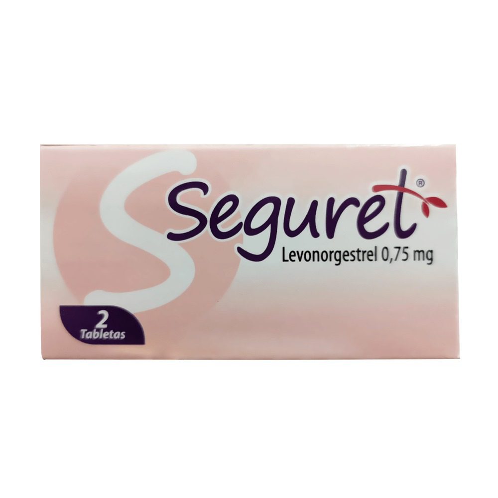 LEVONOGESTREL 0.75 MG X 2 TBS (SEGURET) (TRIDEX)