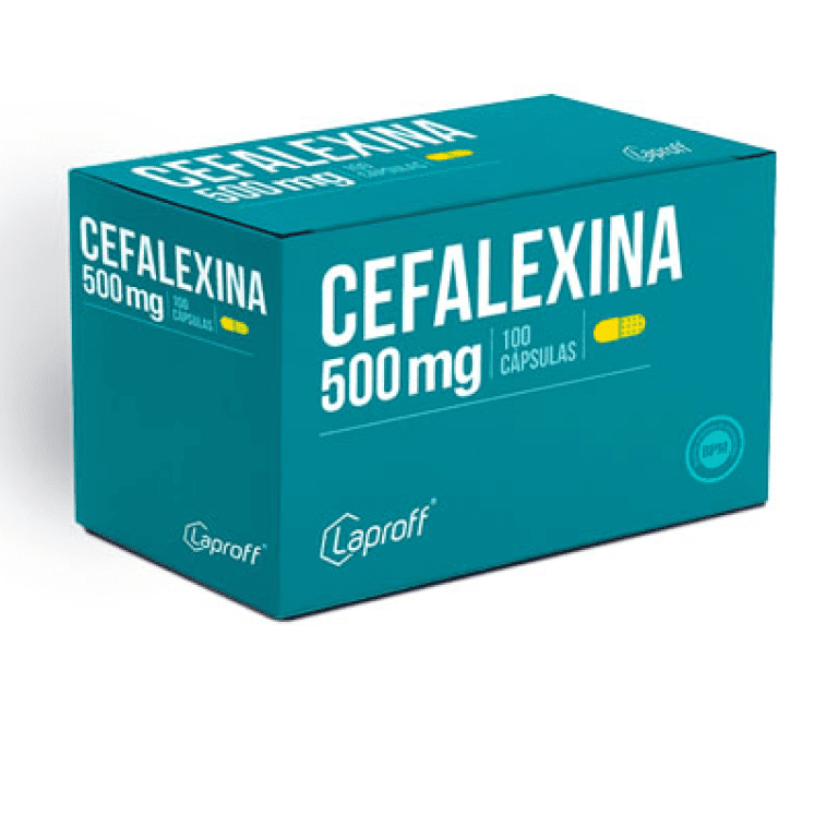 CEFALEXINA 500 MG X 100 CAPS -- LAPROFF