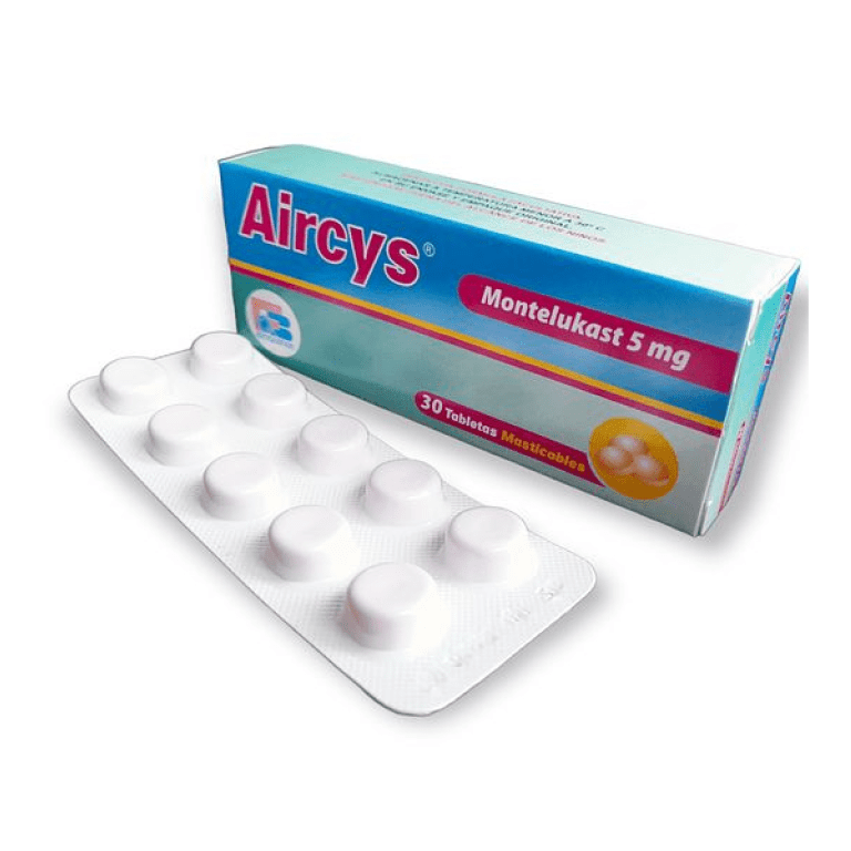 AIRCYS 5MG ( MONTELUKAS) X 30TABS  (BIOQUIFAR)