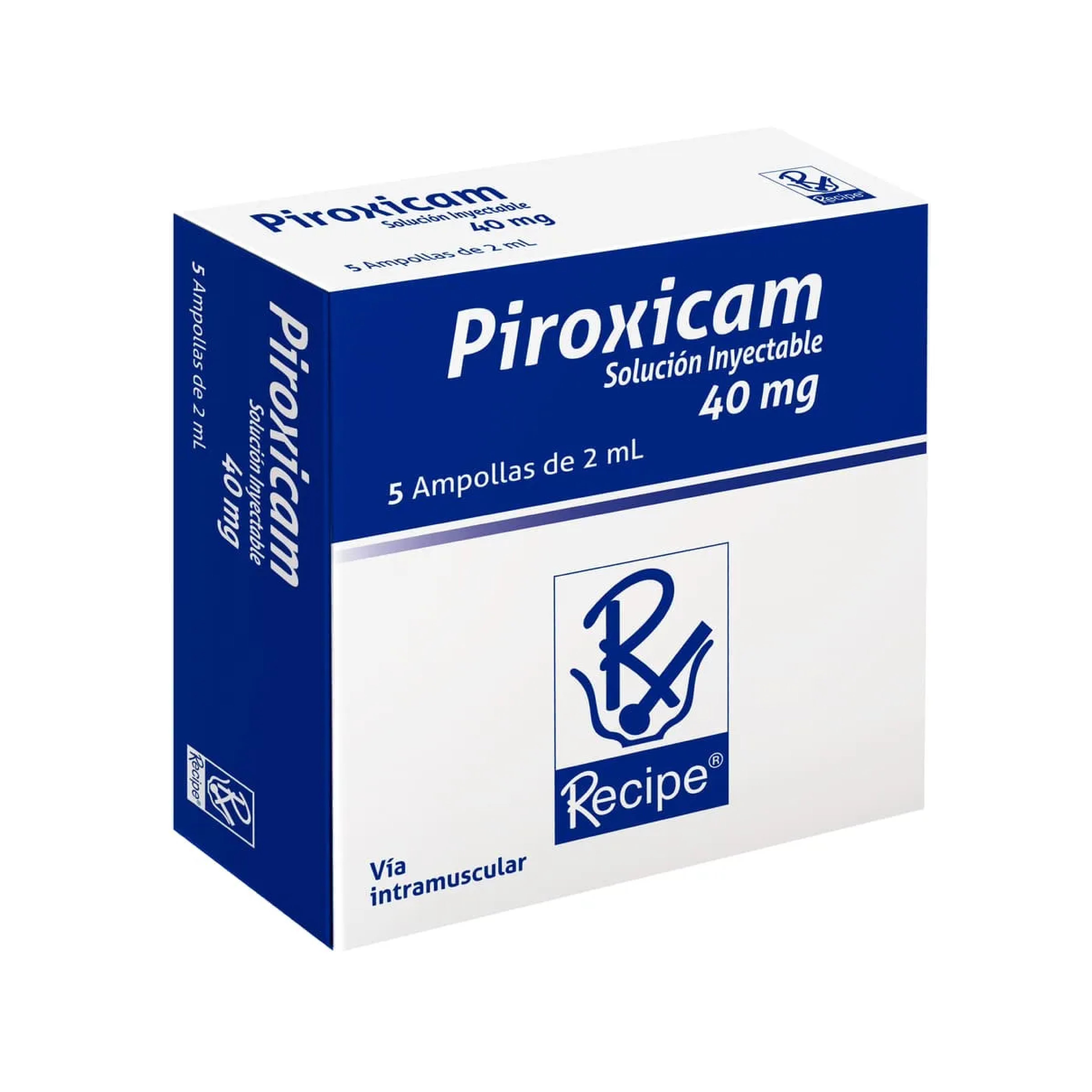 PIROXICAM 40MG X 5 AMP (RECIPE)