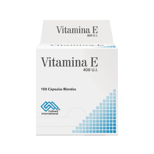 VITAMINA E 400 U.I - CAJA X 100 CAP (COLMED)