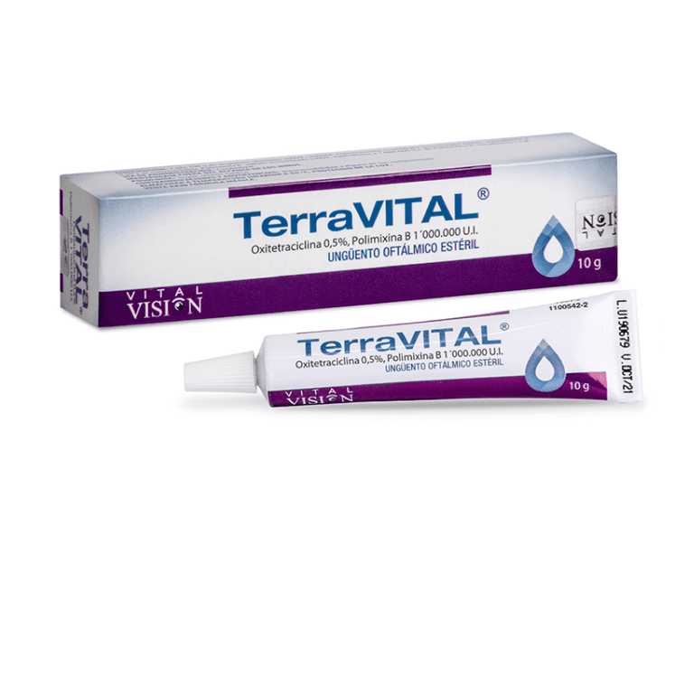 TERRAVITAL (OXITETRACICL/POLIMICINA B) UNG OFTAL TUBO X 10 GR -VITALIS