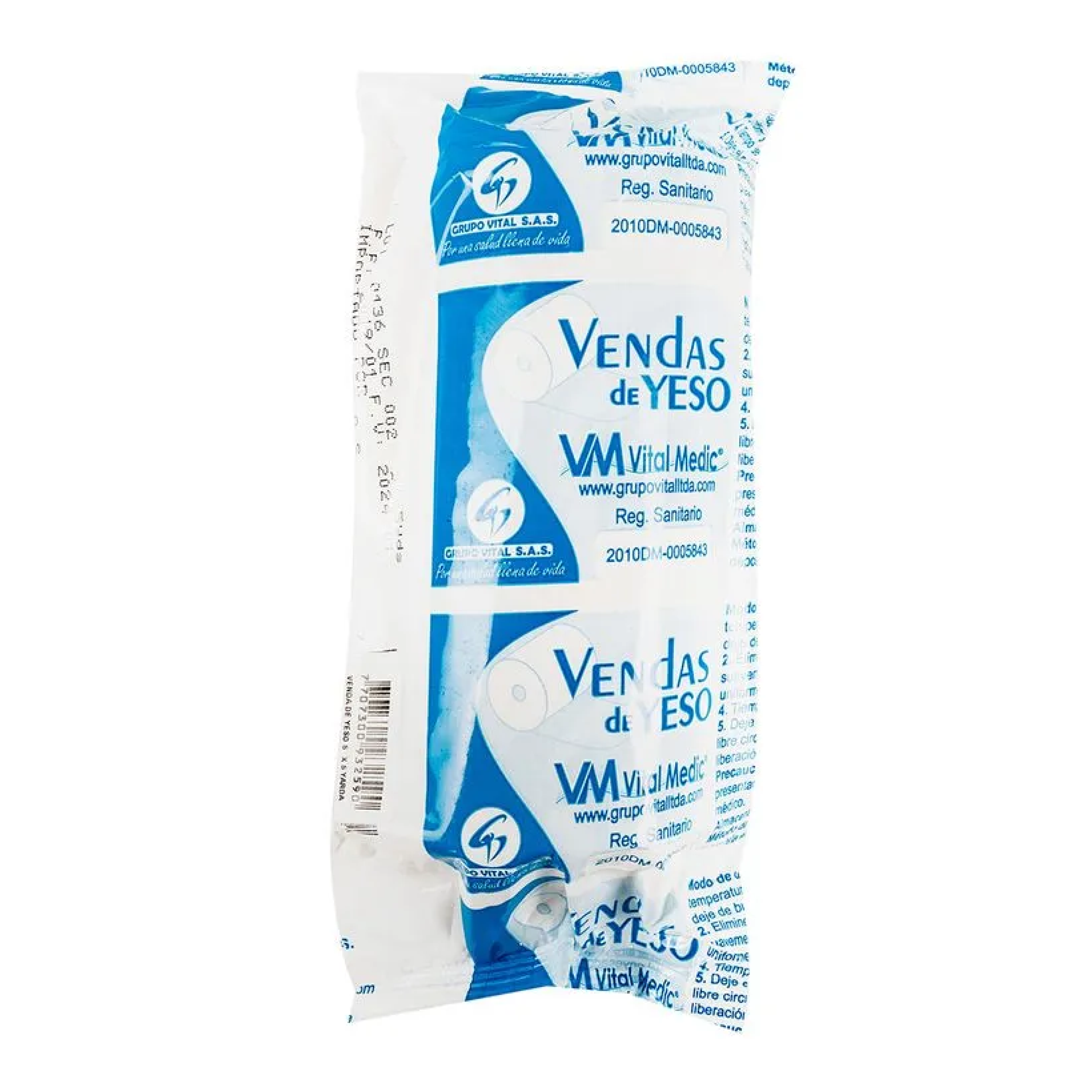 VENDA DE YESO 5X5 (VITAL MEDIC)
