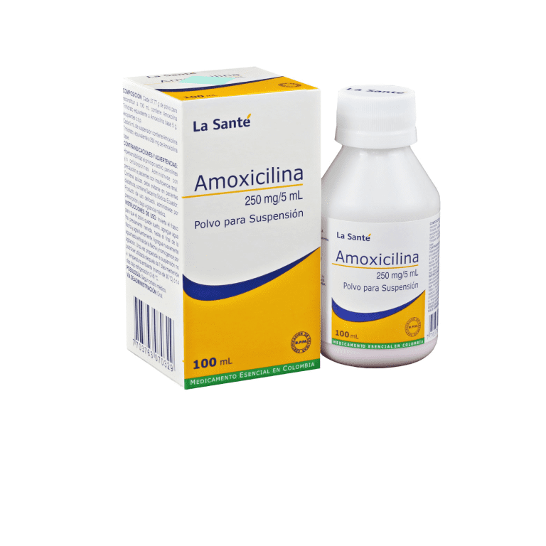 AMOXICILINA 250 M /5 ML SUSP X 45 ML (LA SANTE)