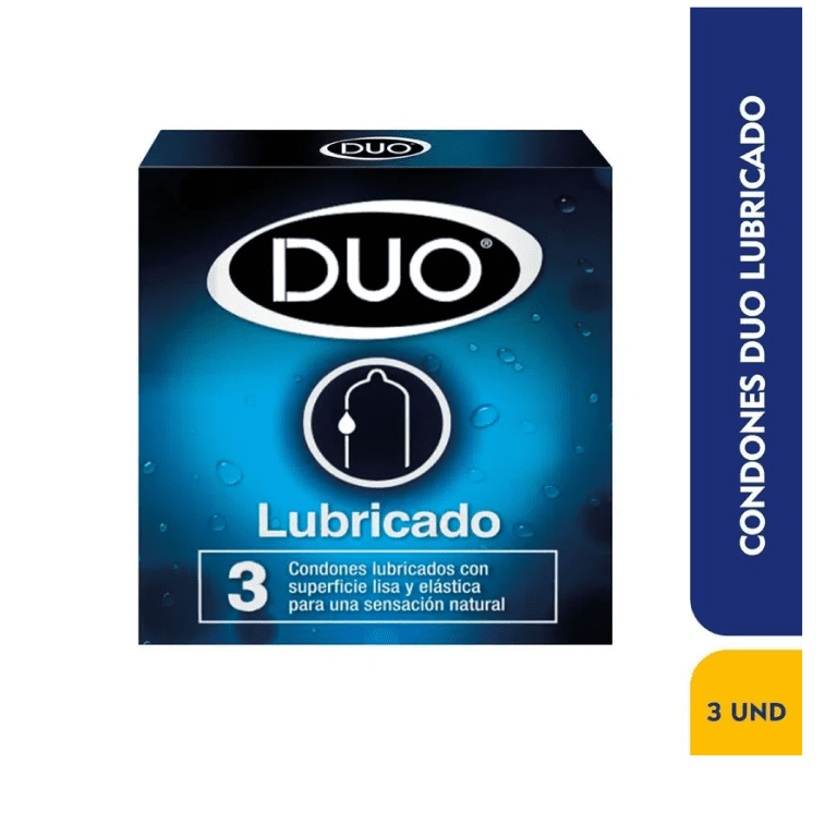 CONDON DUO (LUBRICADO) X 3 UND