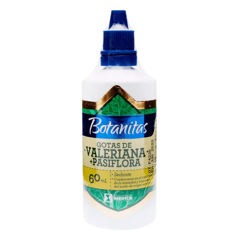 VALERIANA + PASIFLORA+TORONJIL -  GOTAS X 60 ML -ORAL - TOTALMAX