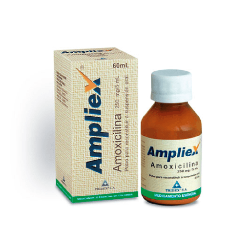 AMOXICILINA 250MG/5ML (AMPLIEX) FCO X 60 ML(TRIDEX)