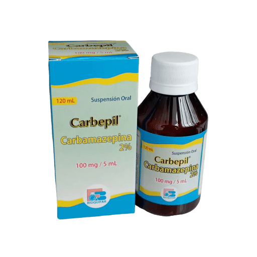 CARBEPIL (CARBAMAZEPINA) X 12O ML (BIOQUIFAR)