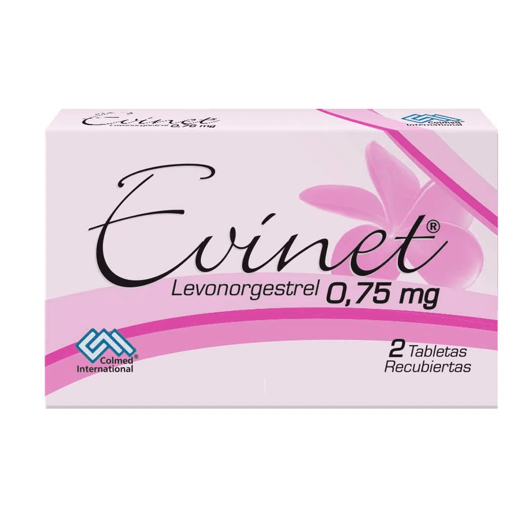 EVINET 0.75 MG X 2 TAB (COLMED)