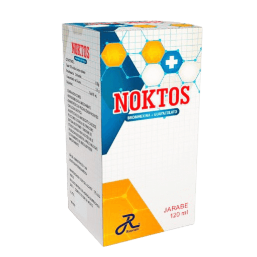 NOKTOS ADUL (BORMHEXINA/GUAYACOLATO) JBE X 120 ML--RUECAM