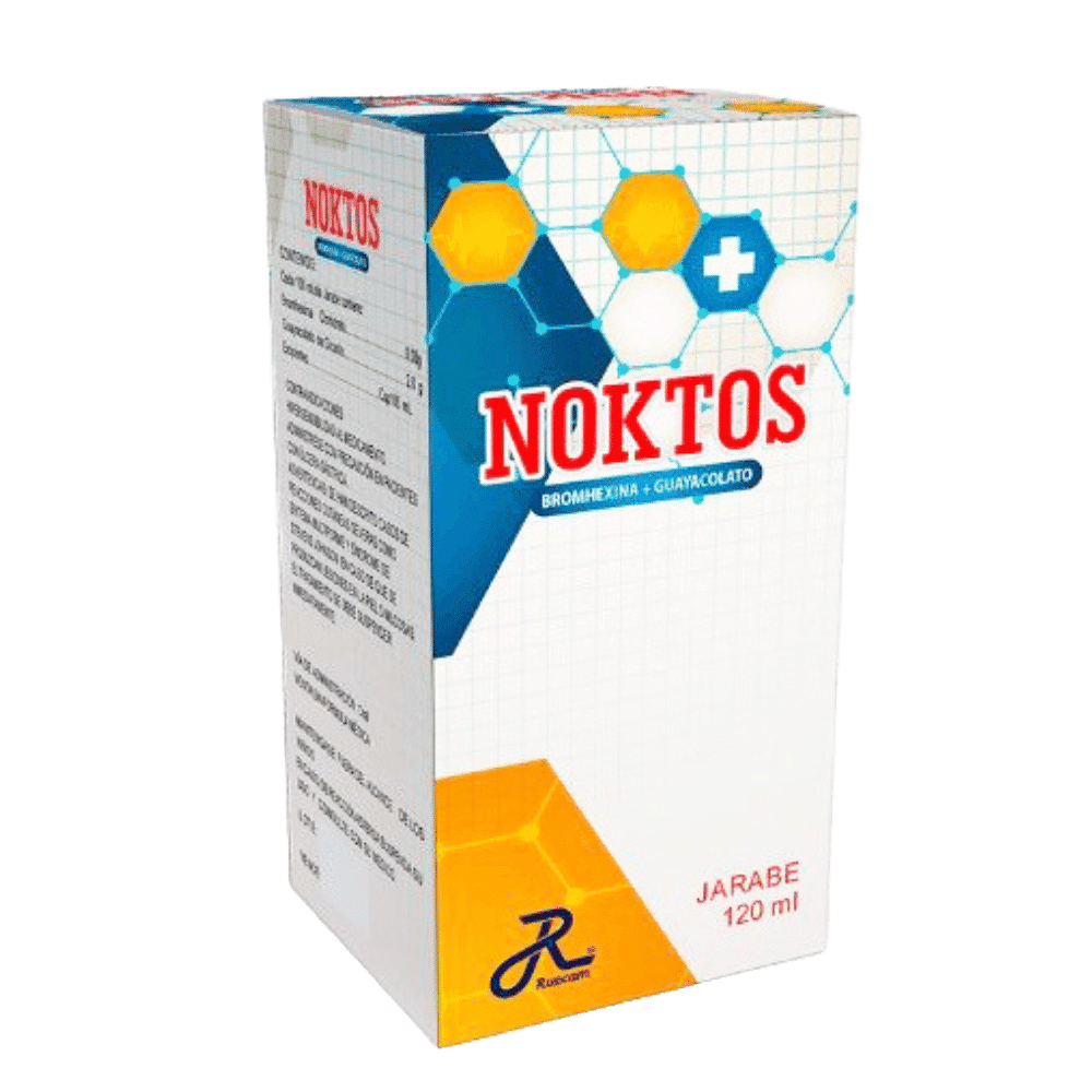 NOKTOS ADUL (BORMHEXINA/GUAYACOLATO) JBE X 120 ML--RUECAM