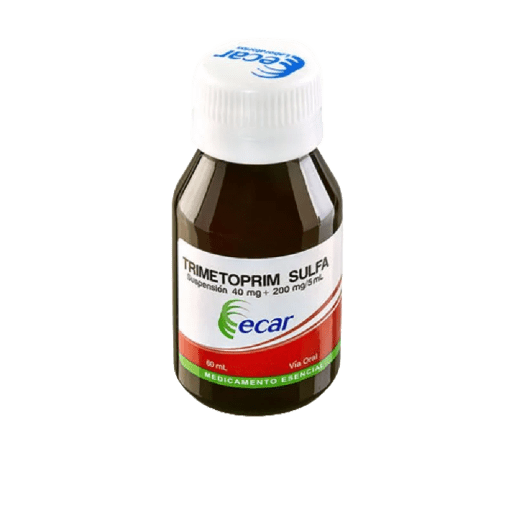 TRIMETOPRIM SULFA 40/200MG/5ML SUSP X 60 ML (ECAR)