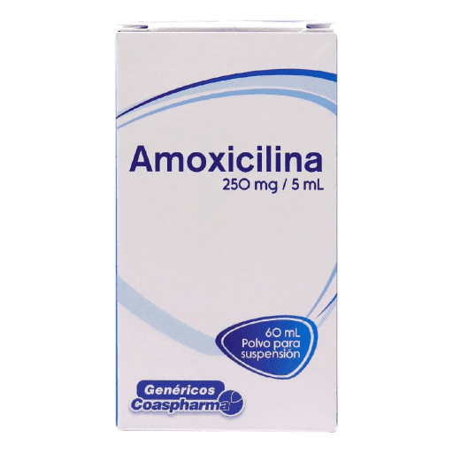 AMOXICILINA 250 MG X 60 ML  (COASPHARMA)